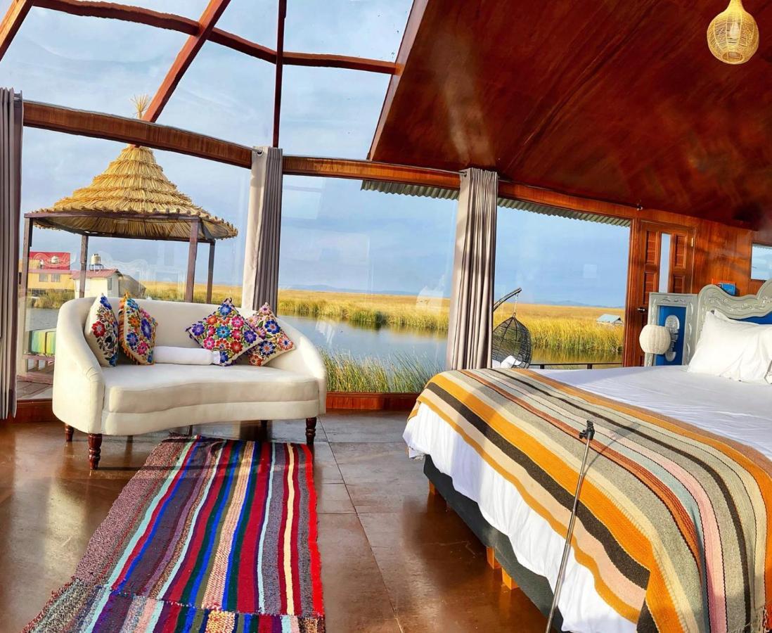 Uros Kay Pacha Lodge Puno Esterno foto
