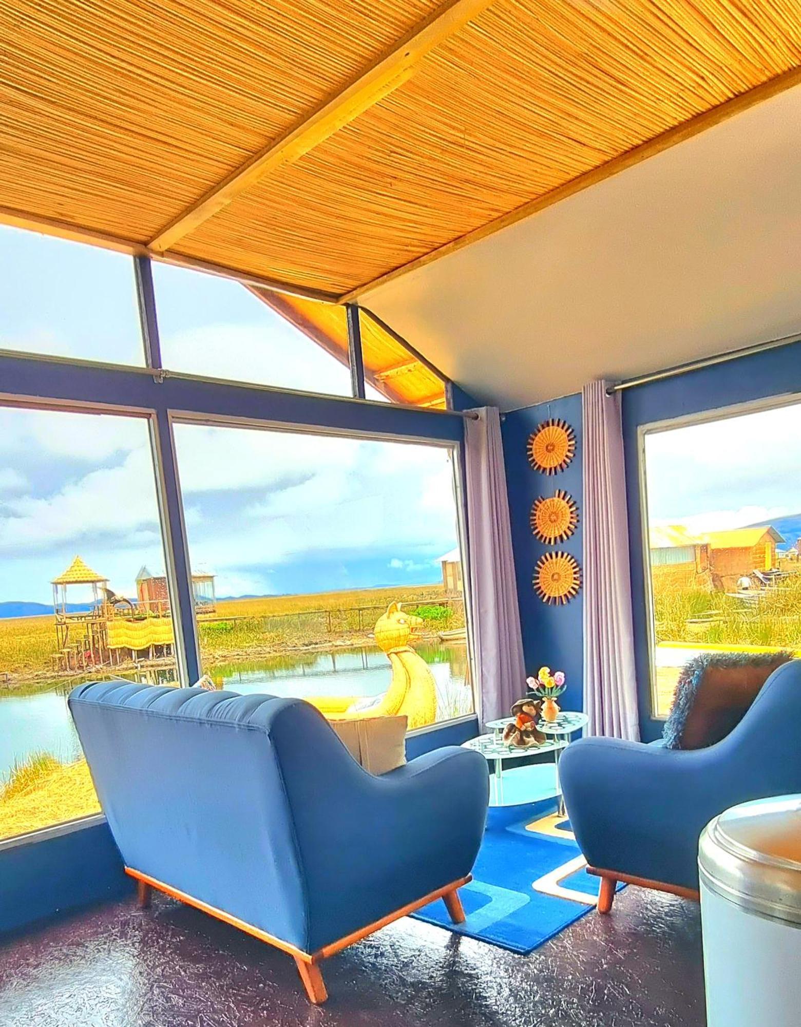 Uros Kay Pacha Lodge Puno Camera foto