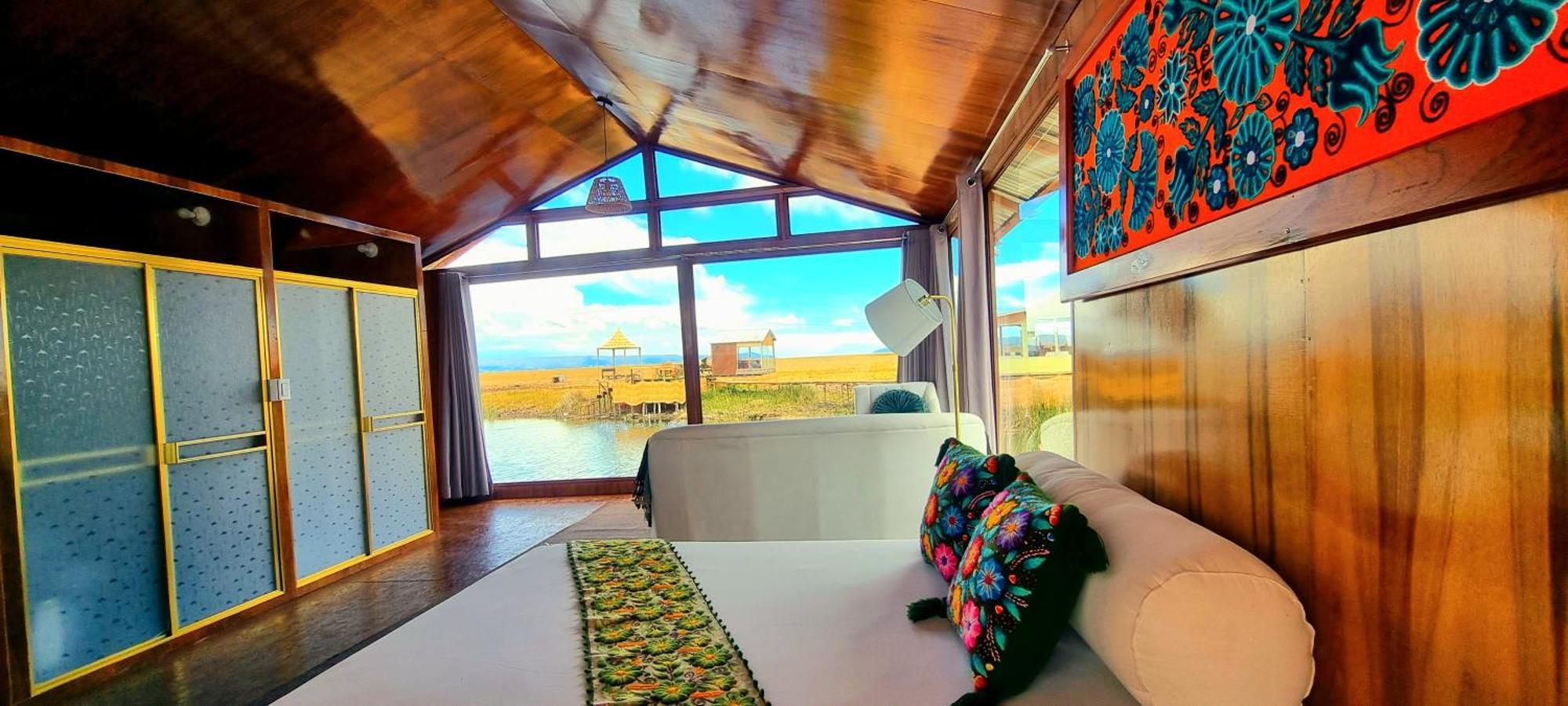 Uros Kay Pacha Lodge Puno Camera foto